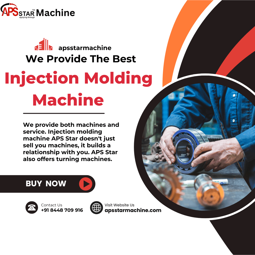 Injection molding machine by APS STAR